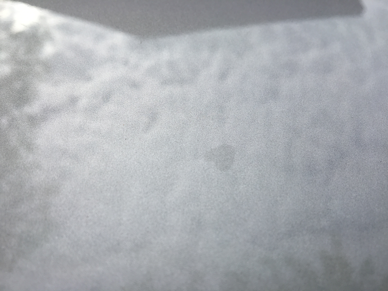 Even the little spots of clear-coat failure aren’t as heart wrenching to look at.